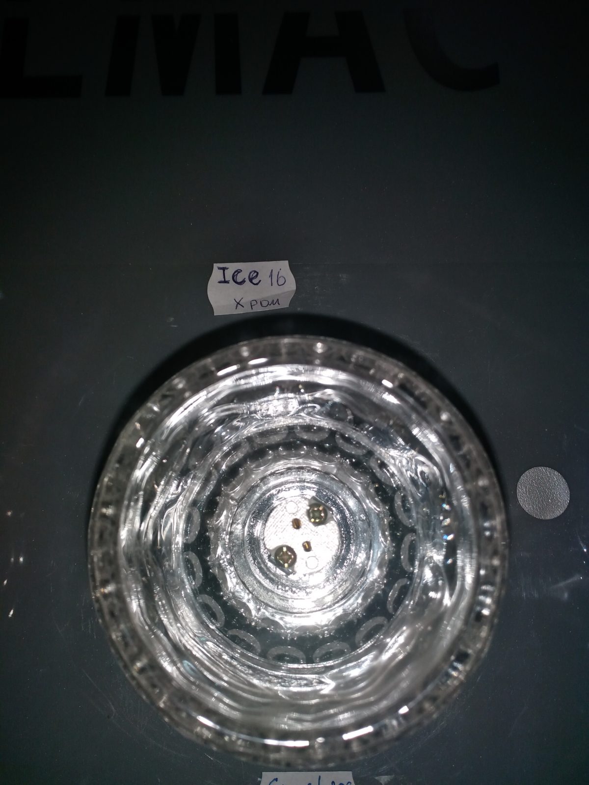Спот Ice 16 G4 хром  (ЭСф 16) с лампой